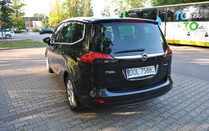 Opel Zafira cena 44500 przebieg: 190000, rok produkcji 2015 z Oleśnica małe 352